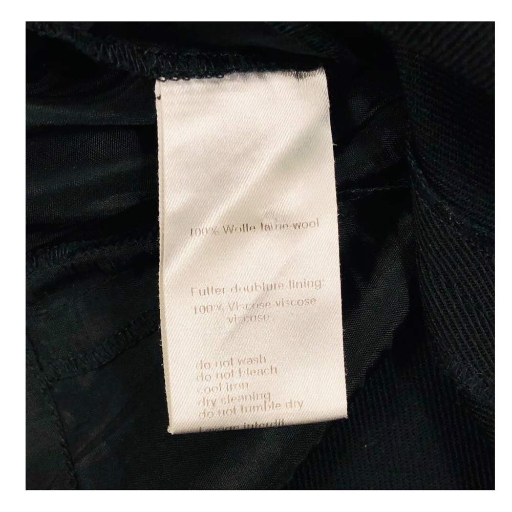 Akris Punto Wool Black Knee Length Pencil Skirt - Picture 11 of 12